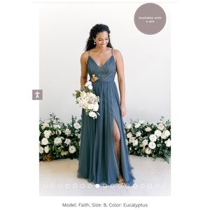 Revelry Bridesmaid Penelope Tulle Dress, Size 18 Tall / Never Worn